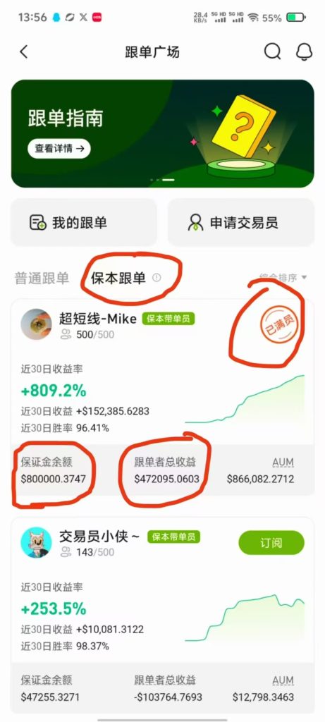非小号排名20交易所 全网首创合约保本跟单 月化收益80%~200%-317首码网